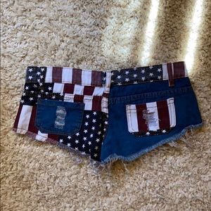 USA Cutoff Shorts
